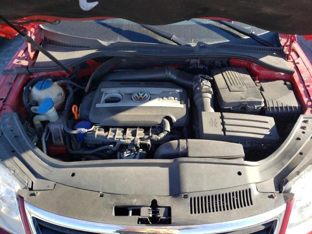 WVWFA71F09V022731 - 2009 VOLKSWAGEN EOS LUX Червоний фото 7