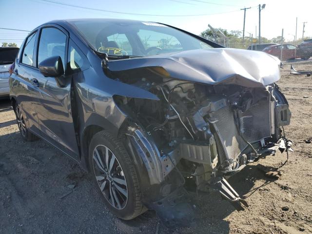 3HGGK5H80LM726976 - 2020 HONDA FIT EX GRAY photo 1