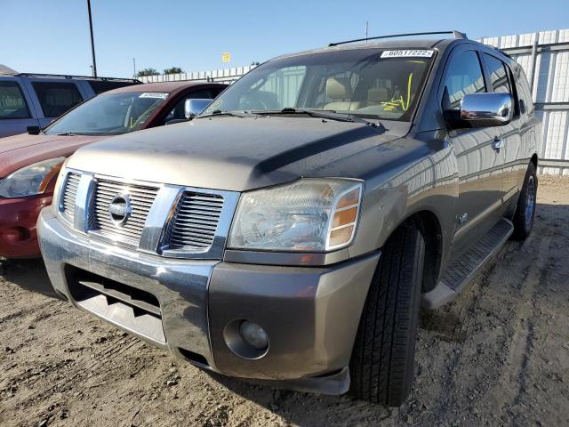 5N1BA08AX7N705447 - 2007 NISSAN ARMADA SE GRAY photo 2