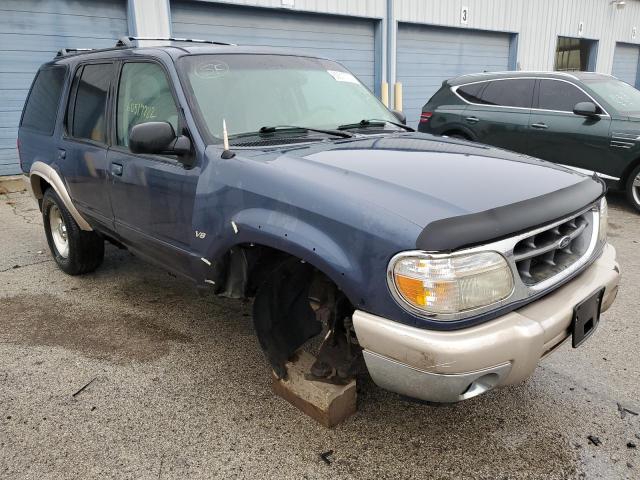 1FMDU84P4YUB31749 - 2000 FORD EXPLORER E BLUE photo 1