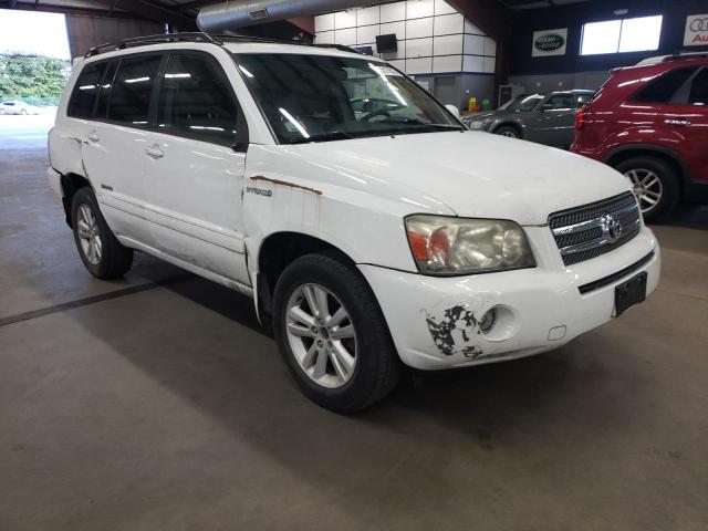 JTEEW21A360030086 - 2006 TOYOTA HIGHLANDER WHITE photo 1