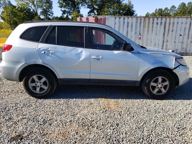 5NMSG13D58H148424 - 2008 HYUNDAI SANTA FE G SILVER photo 9