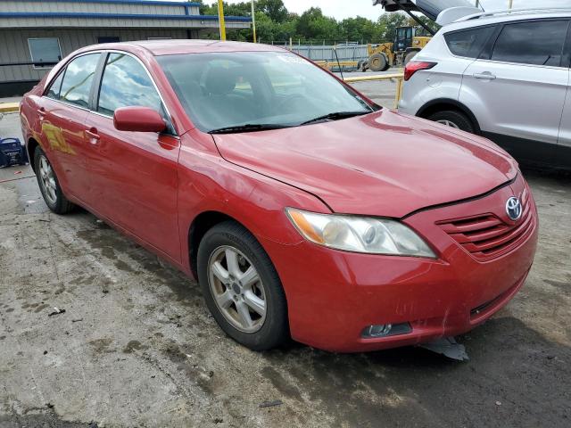4T1BE46K67U109443 - 2007 TOYOTA CAMRY CE RED photo 1