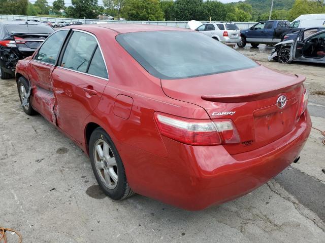 4T1BE46K67U109443 - 2007 TOYOTA CAMRY CE RED photo 3