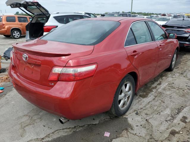 4T1BE46K67U109443 - 2007 TOYOTA CAMRY CE RED photo 4