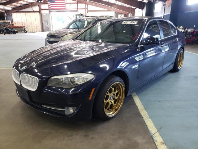 WBAXH5C57CDW02724 - 2012 BMW 528 XI BLUE photo 2