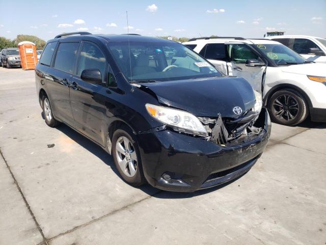 5TDKK3DCXDS315111 - 2013 TOYOTA SIENNA LE BLACK photo 1