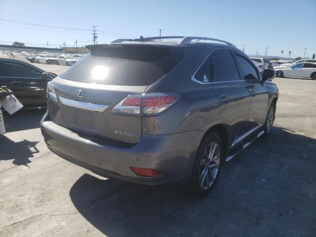 JTJZB1BA9D2008151 - 2013 LEXUS RX 450 GRAY photo 4