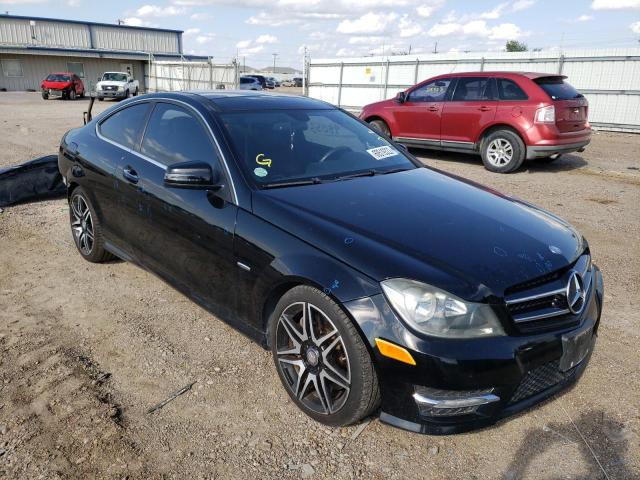 WDDGJ4HB4DF996937 - 2013 MERCEDES-BENZ C 250 BLACK photo 1