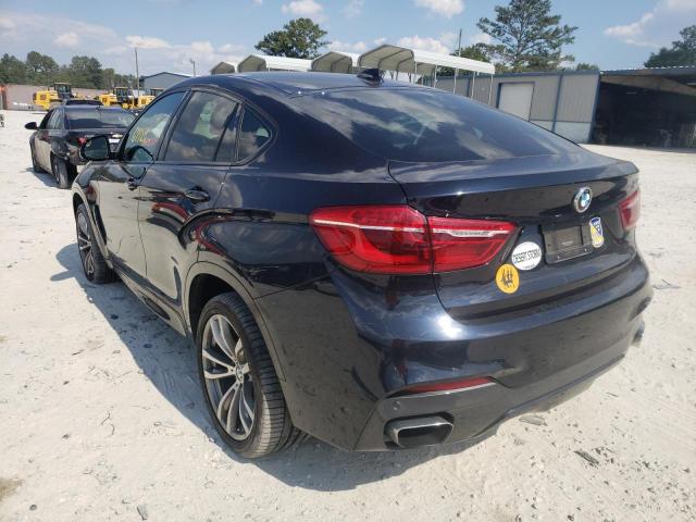 5UXKU2C52G0N78125 - 2016 BMW X6 XDRIVE3 BLACK photo 3