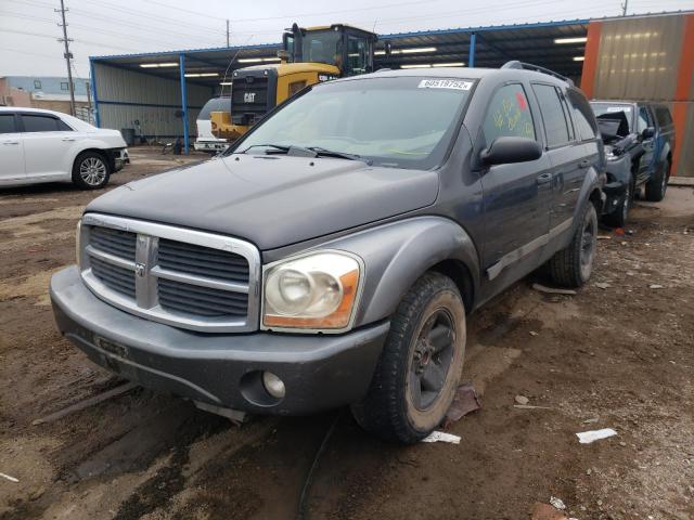 1D4HB48D84F223310 - 2004 DODGE DURANGO SL GRAY photo 2