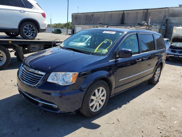 2C4RC1BG2FR752280 - 2015 CHRYSLER TOWN & COU BLUE photo 2