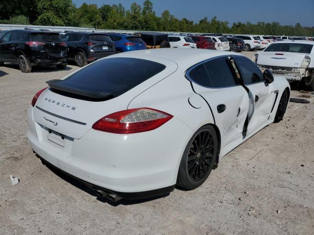 WP0AB2A7XDL060362 - 2013 PORSCHE PANAMERA S WHITE photo 4