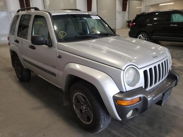 1J4GL48K24W194126 - 2004 JEEP LIBERTY SP SILVER photo 1