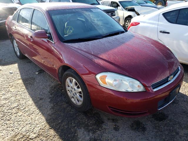 2G1WS551569311210 - 2006 CHEVROLET IMPALA POL RED photo 1