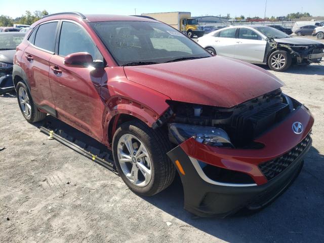 KM8K32AB8NU865757 - 2022 HYUNDAI KONA SEL RED photo 1