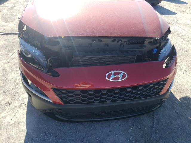 KM8K32AB8NU865757 - 2022 HYUNDAI KONA SEL RED photo 9