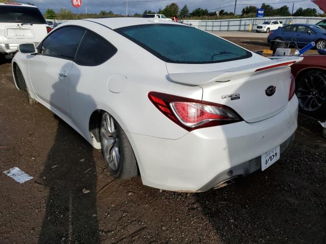 KMHHU6KJ3DU105562 - 2013 HYUNDAI GENESIS CO WHITE photo 3