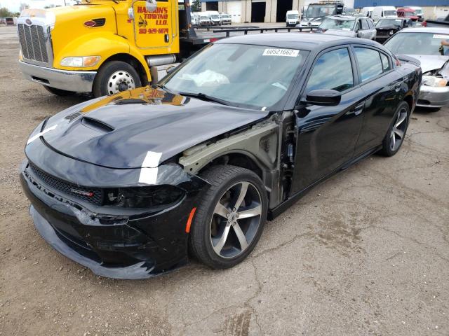 2C3CDXHG7KH510960 - 2019 DODGE CHARGER GT BLACK photo 2