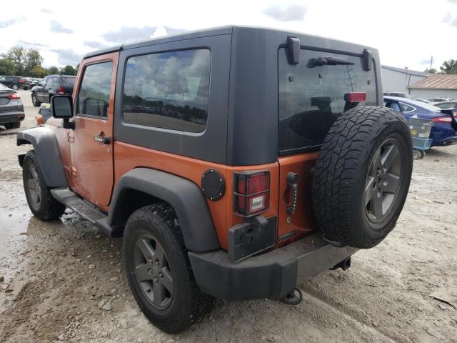 1J4AA2D10AL224010 - 2010 JEEP WRANGLER S ORANGE photo 3