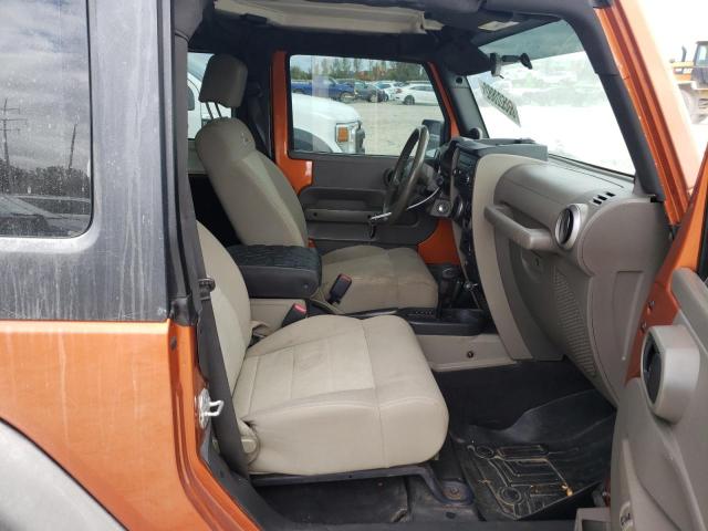 1J4AA2D10AL224010 - 2010 JEEP WRANGLER S ORANGE photo 5
