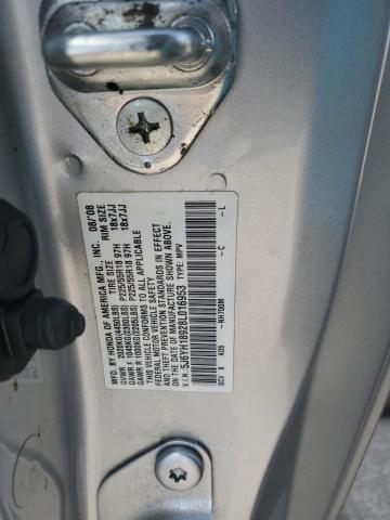 5J6YH18928L016953 - 2008 HONDA ELEMENT SC SILVER photo 10