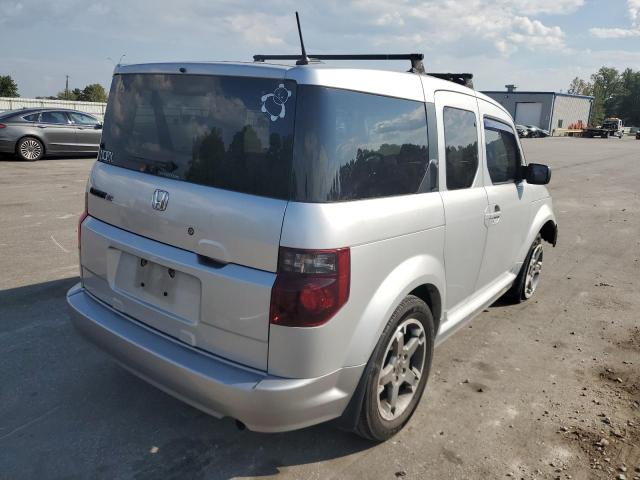 5J6YH18928L016953 - 2008 HONDA ELEMENT SC SILVER photo 4