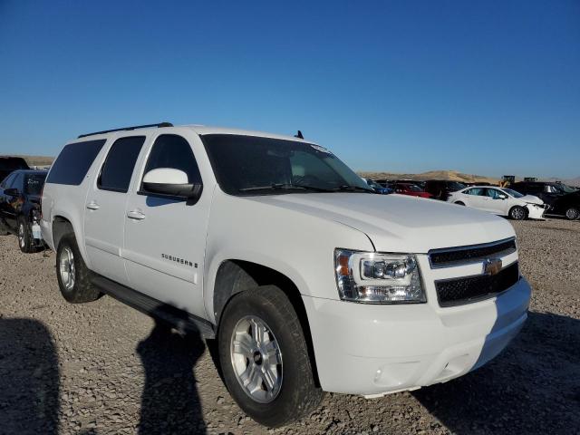 1GNFK16307J210878 - 2007 CHEVROLET SUBURBAN K WHITE photo 1