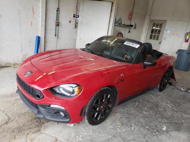 JC1NFAEK8J0136301 - 2018 FIAT 124 SPIDER RED photo 2