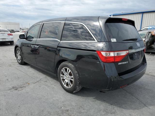 5FNRL5H61BB089165 - 2011 HONDA ODYSSEY EX BLACK photo 3