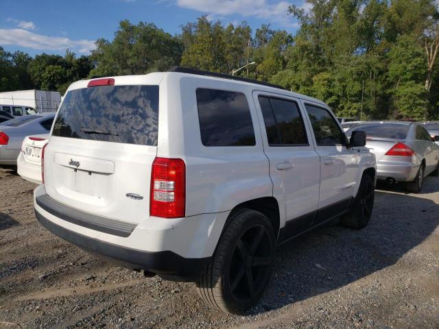 1C4NJPFA8ED849448 - 2014 JEEP PATRIOT LA WHITE photo 4