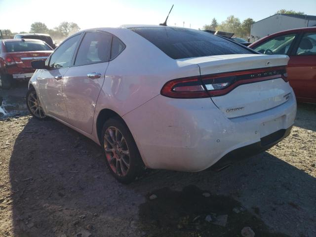 1C3CDFCH5DD576059 - 2013 DODGE DART LIMIT WHITE photo 3