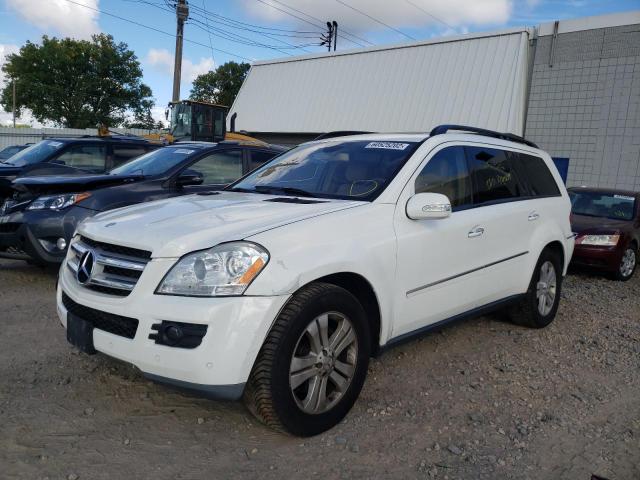 4JGBF22E47A231298 - 2007 MERCEDES-BENZ GL 320 CDI WHITE photo 2