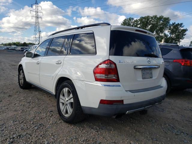 4JGBF22E47A231298 - 2007 MERCEDES-BENZ GL 320 CDI WHITE photo 3