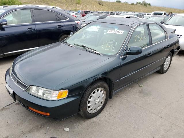 1HGCD5556TA187036 - 1996 HONDA ACCORD EX BLUE photo 2