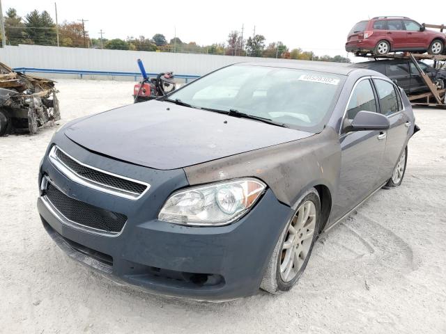 1G1ZE5E13BF101405 - 2011 CHEVROLET MALIBU LTZ ნაცრისფერი ფოტო 2
