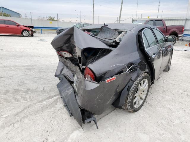 1G1ZE5E13BF101405 - 2011 CHEVROLET MALIBU LTZ ნაცრისფერი ფოტო 4