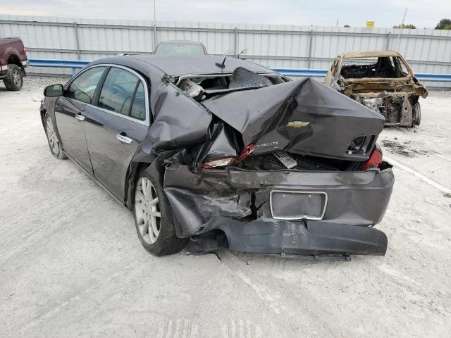 1G1ZE5E13BF101405 - 2011 CHEVROLET MALIBU LTZ ნაცრისფერი ფოტო 9