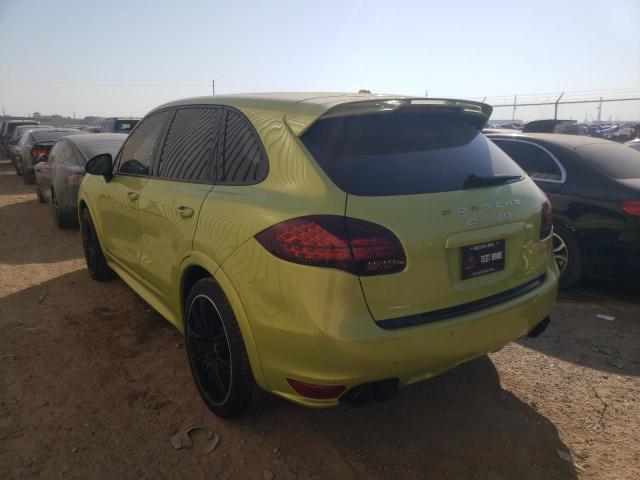 WP1AD2A27ELA78090 - 2014 PORSCHE CAYENNE GT GREEN photo 3