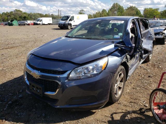 1G11C5SL5EF183814 - 2014 CHEVROLET MALIBU 1LT ლურჯი ფოტო 2