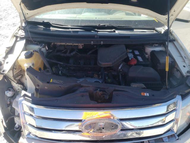 2FMDK39C17BB14054 - 2007 FORD EDGE SEL P WHITE photo 7