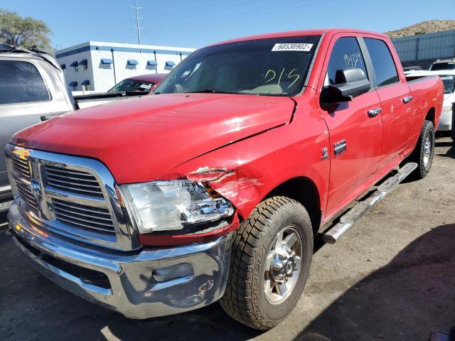3C6TD4DL1CG265319 - 2012 DODGE RAM 2500 S RED photo 2