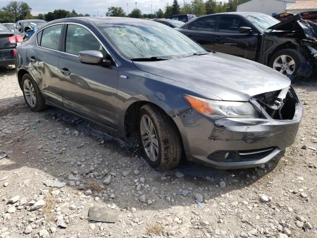 19VDE3F7XDE300708 - 2013 ACURA ILX HYBRID GRAY photo 1