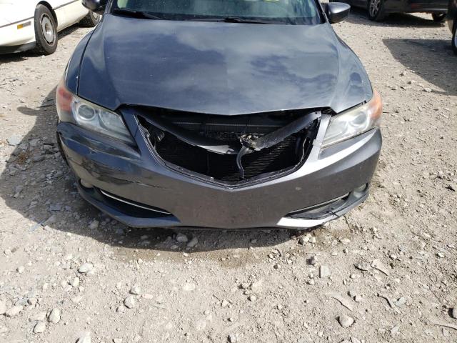 19VDE3F7XDE300708 - 2013 ACURA ILX HYBRID GRAY photo 9