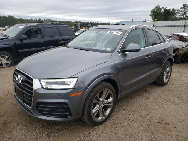 WA1GCCFS9HR002234 - 2017 AUDI Q3 PRESTIG SILVER photo 2