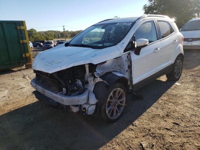 MAJ3S2KE4KC261246 - 2019 FORD ECOSPORT T WHITE photo 2