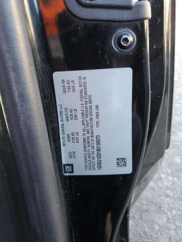 1G6DJ1ED1B0108973 - 2011 CADILLAC CTS PERFOR შავი ფოტო 10