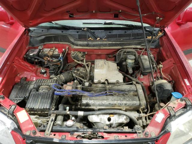 JHLRD1863YC052049 - 2000 HONDA CR-V RED photo 7