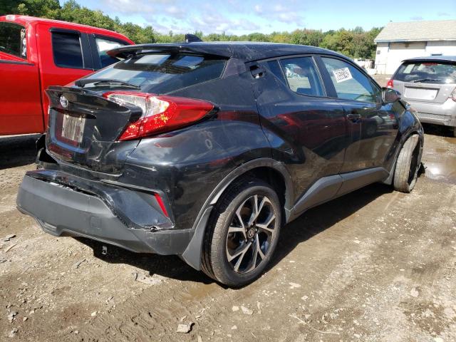 NMTKHMBX7MR133116 - 2021 TOYOTA C-HR XLE BLACK photo 4