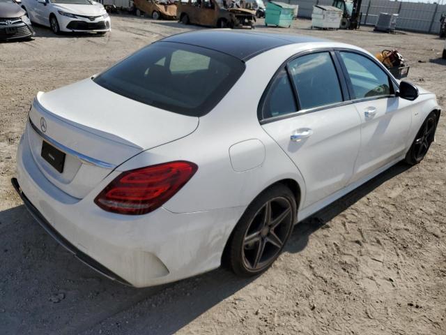 55SWF6EB9GU111890 - 2016 MERCEDES-BENZ C 450 4MAT WHITE photo 4